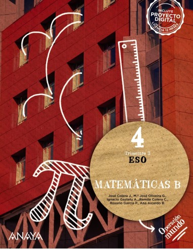 MATEMATICAS 4ºESO OPCB ACADEMICAS OPERACION MUNDO 2023